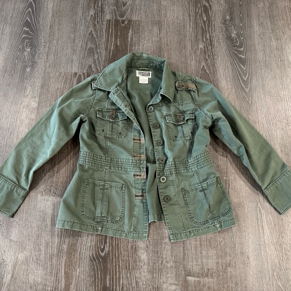 Route 66 Jackets & Blazers - Utility Green Field Jacket 
Route 66 SZ M